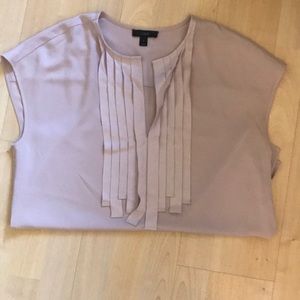Jcrew pleated front top